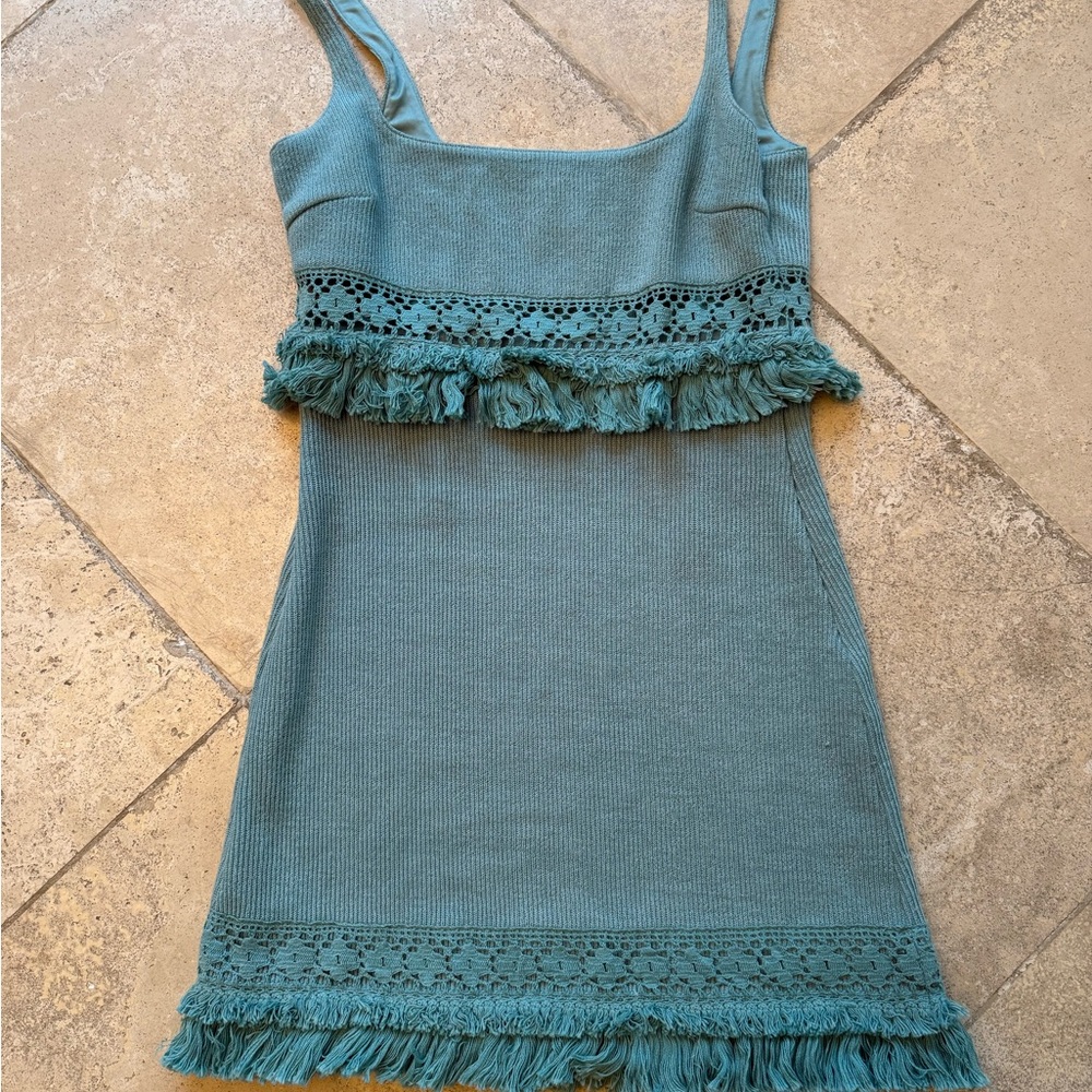 SAYLOR Aqua Knit Dress